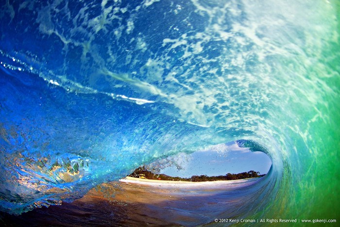 Стихия океана. Удивительные фотографии волн Кенжи Кромана (Kenji Croman)