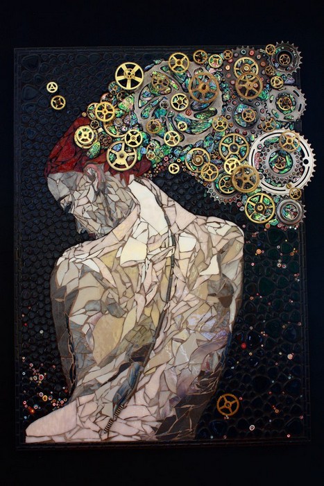 Волшебные мозаики Лоры Харрис (Laura Harris), художницы с рассеянным склерозом