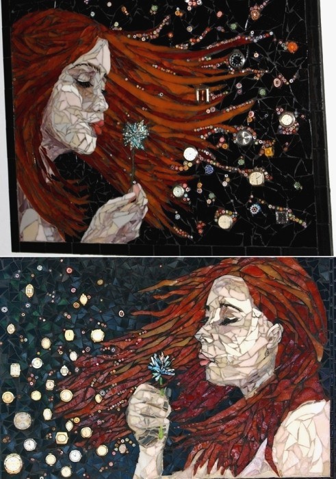 Волшебные мозаики Лоры Харрис (Laura Harris), художницы с рассеянным склерозом