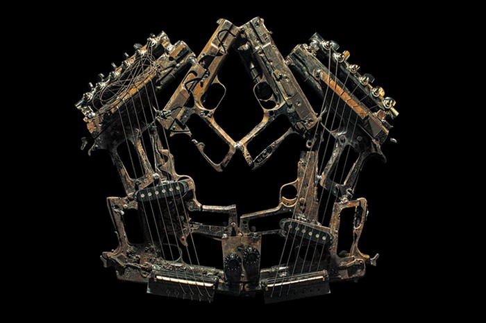Музыкальные инструменты, озданные из огнестрельного оружия. Арт-проект Педро Рейеса (Pedro Reyes) 