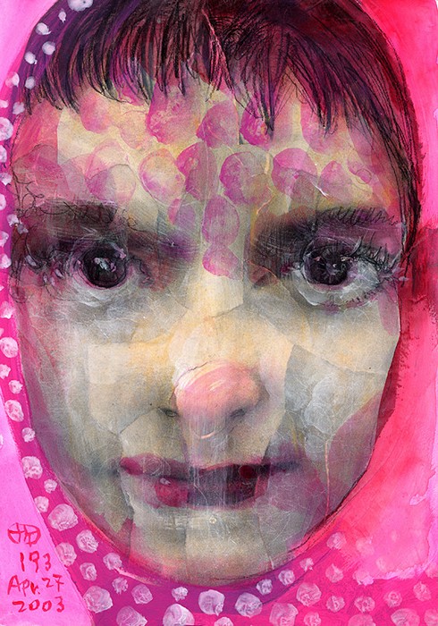 Эмоциональная серия портретов Broken Faces от Takahiro Kimura