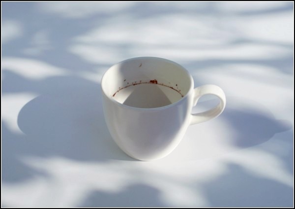 Крошечные рисунки в чашках. Tiny landscape in the coffee cup