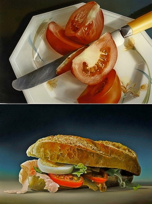 Мегареалистические картины с изображением еды от Tjalf Sparnaay