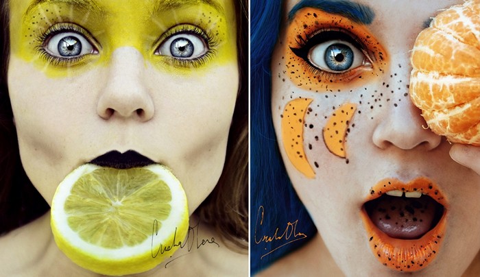 Tutti Frutti, фруктовые автопортреты Кристины Отеро