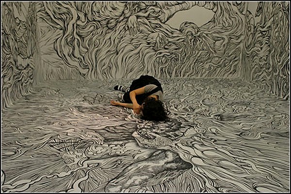 Комната-картина от Йосуке Года (Yosuke Goda)