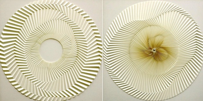  Relief, бумажные оригами-мандалы от Yukio Nishimura