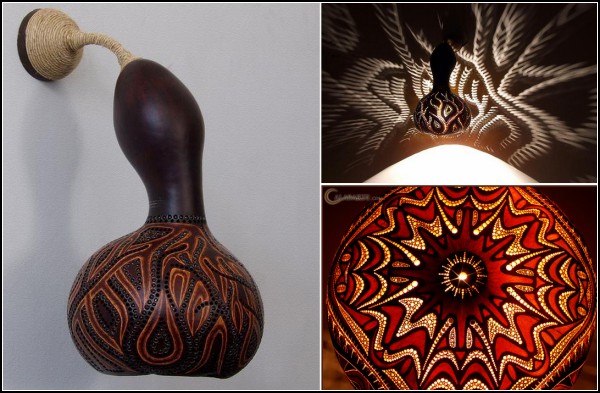 Арт-обработка тыквы: необычные светильники из Польши