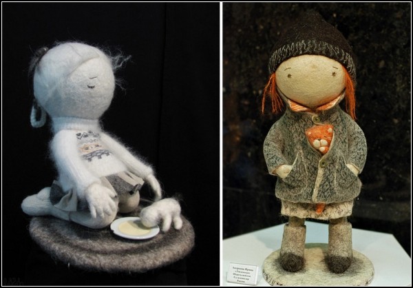 Войлочные скульптуры-игрушки от Ирины Андреевой