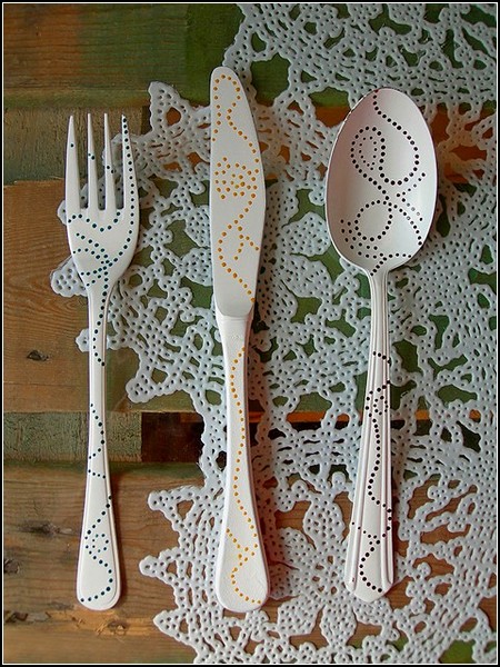 Арт-посуда из керамики от Моники Гуссенс (Monique Goossens)