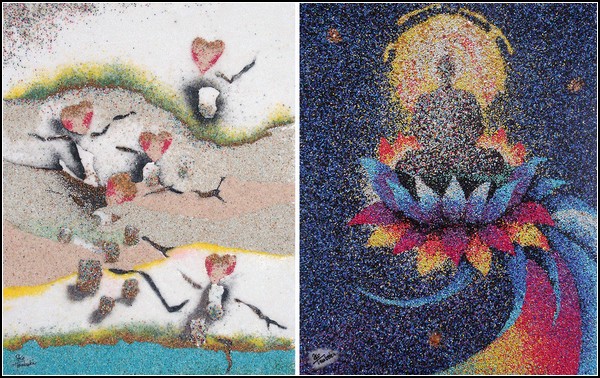 Картины из цветного песка — читать статью в Игромагазине