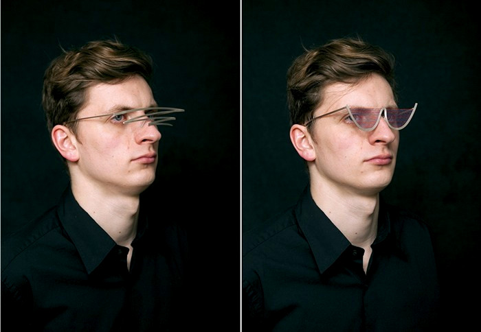 Оригинальные очки-аксессуары SKETCH от дизайнера Masaki Komoto