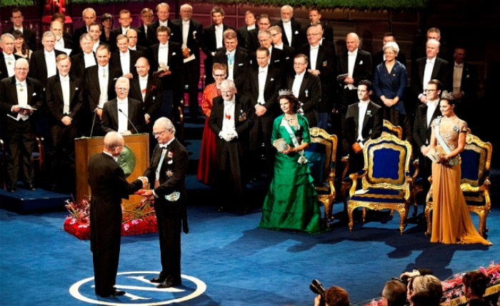 Церемония вручения Нобелевской премии