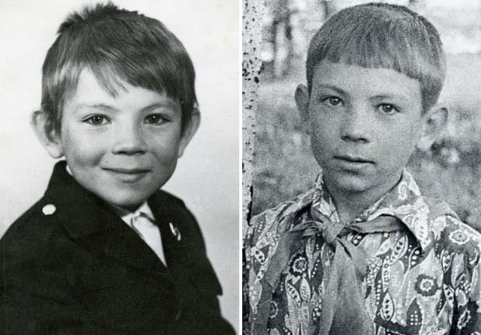 Андрей Федорцов в детстве | Фото: kino-teatr.ru, starhit.ru