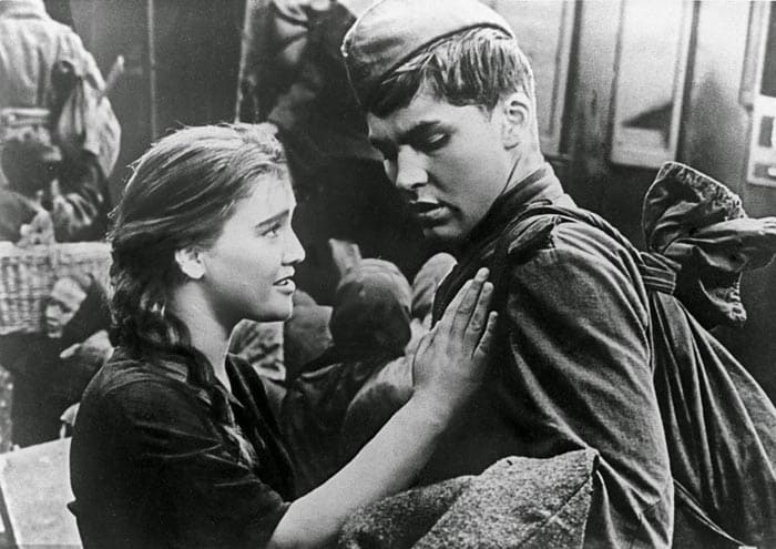 Кадр из фильма *Баллада о солдате*, 1959 | Фото: kino-teatr.ru
