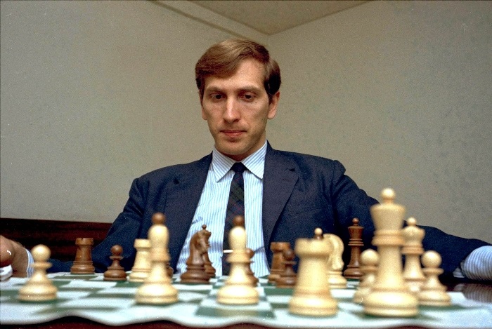 11-й чемпион мира по шахматам Бобби Фишер