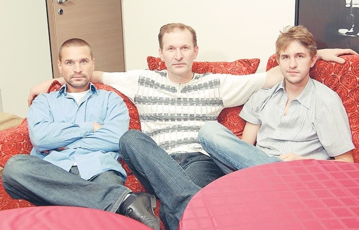 Федор Добронравов с сыновьями | Фото: womanhit.ru