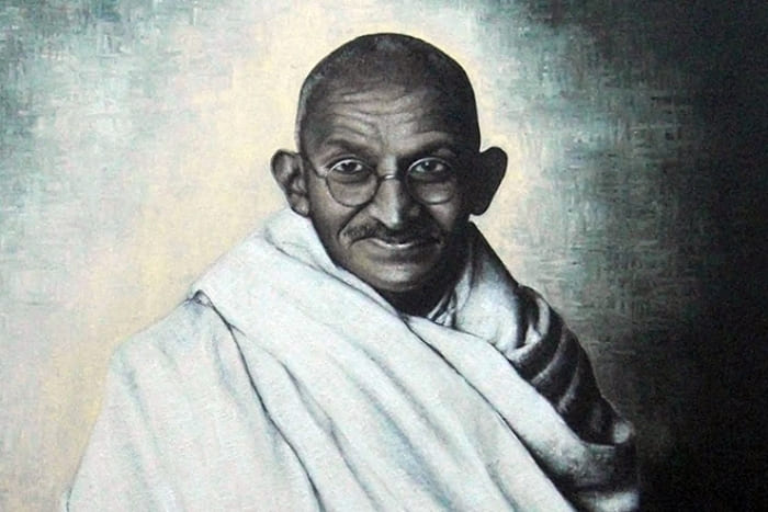 *Отец нации* Махатма Ганди | Фото: 24smi.org