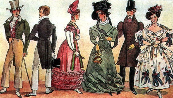 Быт женщин Европы в XVIII-XIX веках