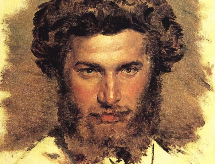 В. Васнецов. Портрет А. И. Куинджи, 1869. Фрагмент | Фото: artcontext.info