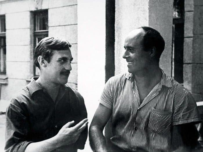 Владимир Высоцкий и Станислав Говорухин, 1966 | Фото: echo.msk.ru