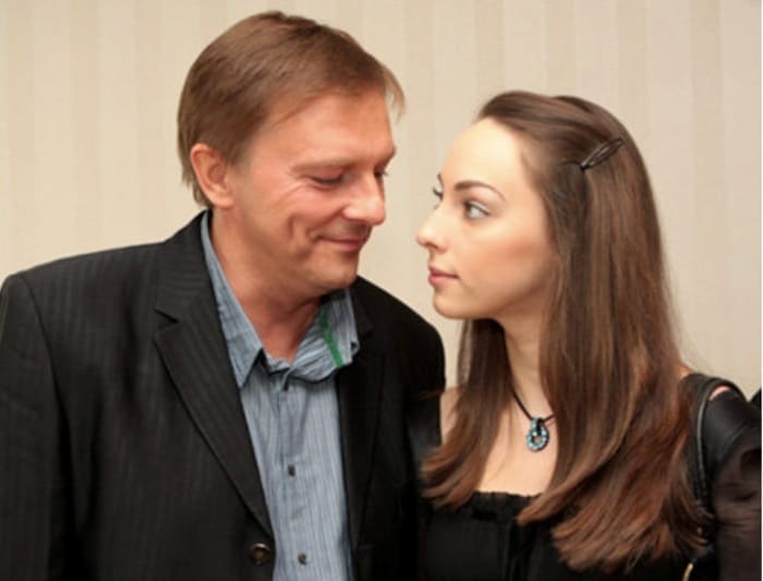 Алексей Нилов с дочерью Елизаветой | Фото: retrospectra.ru