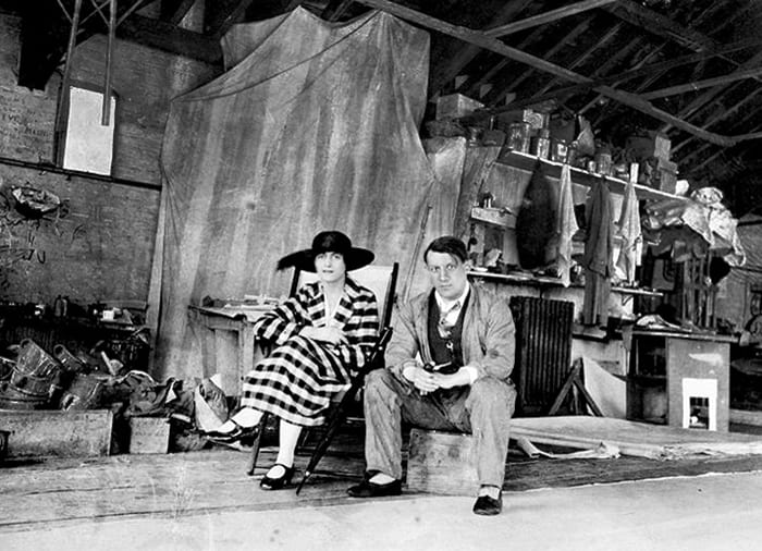 Ольга Хохлова и Пабло Пикассо, 1919 | Фото: picassolive.ru