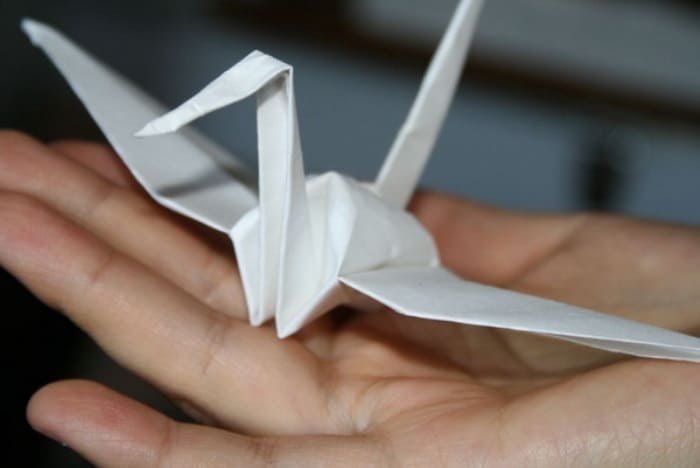 Практическое занятие оригами «Японский журавлик»