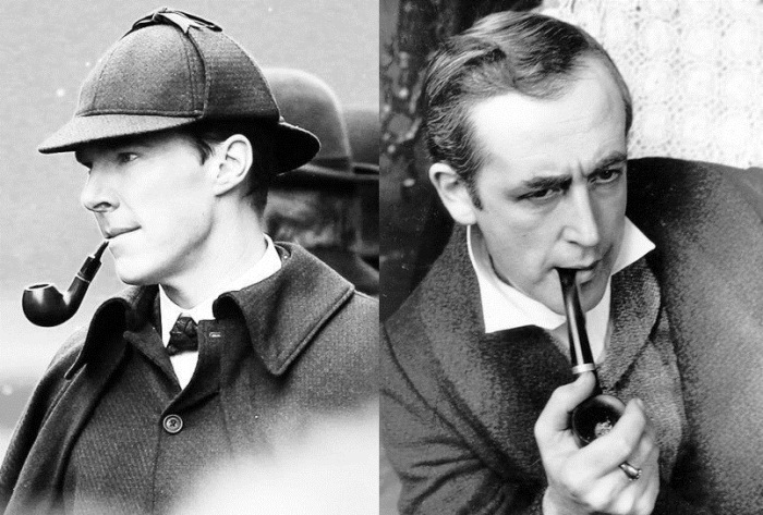 Два самых известных Шерлока в кино: Бенедикт Камбербэтч и Василий Ливанов