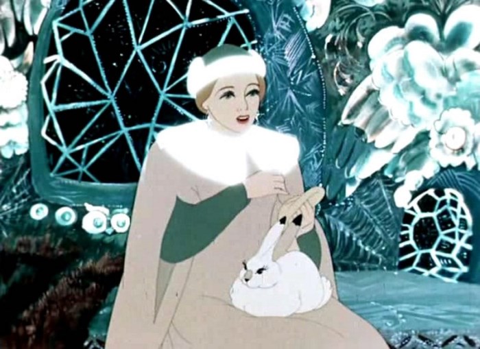 Кадр из мультфильма *Снегурочка*, 1952