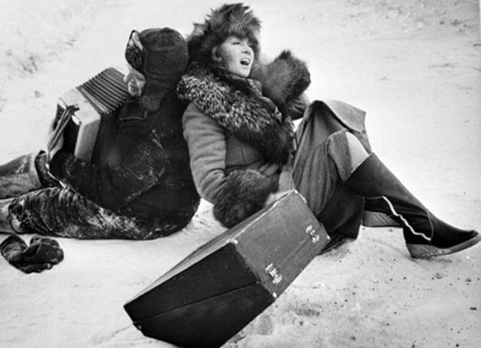 На съемках фильма *Вокзал для двоих*, 1982 | Фото: aif.ru