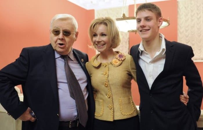 Павел Табаков с родителями | Фото: kino-teatr.ru