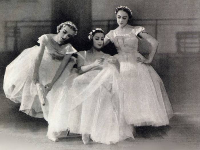Трио бэби-балерин: Татьяна Рябушинская, Тамара Туманова и Ирина Баронова | Фото: liveinternet.ru