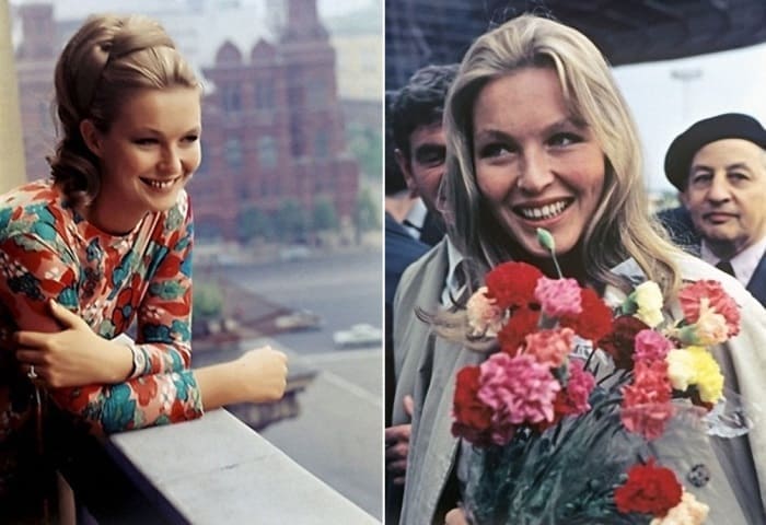 Марина Влади в Москве, 1965 | Фото: kleinburd.ru