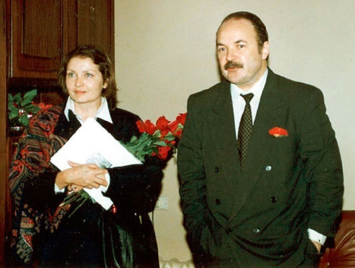 Актриса с мужем, Николаем Губенко | Фото: kino-teatr.ru