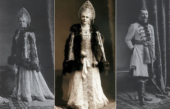 Зинаида Юсупова с мужем на последнем костюмированном балу империи, 1903 | Фото: liveinternet.ru