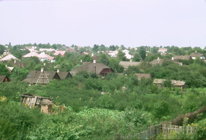 Район Дебальцево на Донбассе.