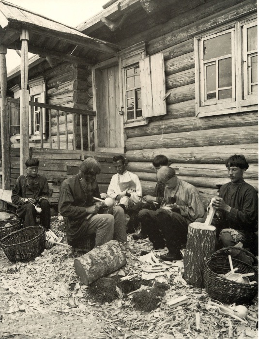 Резьба по дереву. Нижегородская губерния, 1897 год. 