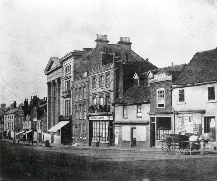  Улица Лондона в 1845 году.