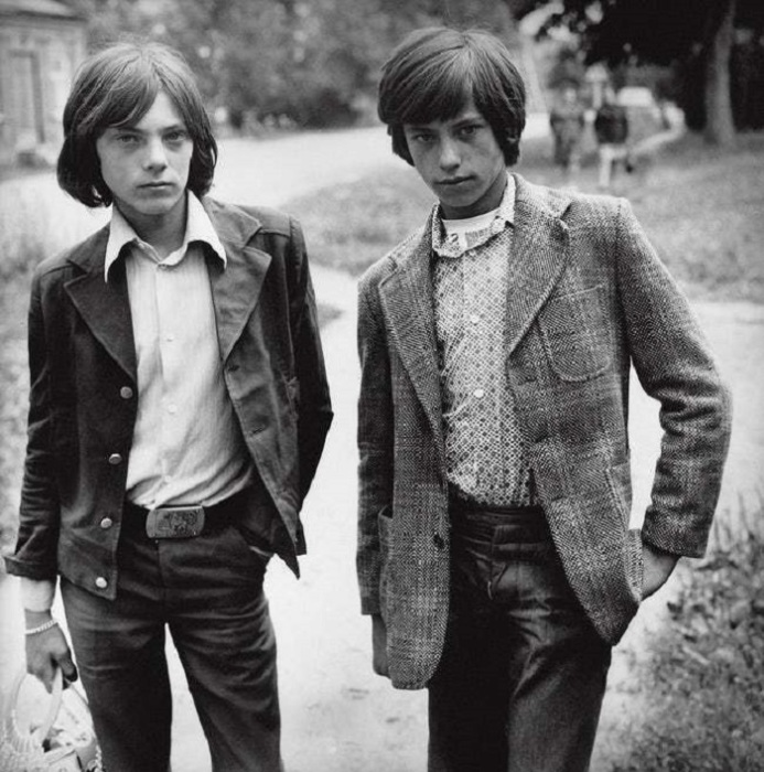 Подростки в советской Литве в 1979 году. 