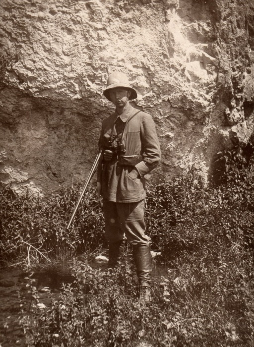 Воробьев в экспедиции Огнева. 5 июля 1923 года. 