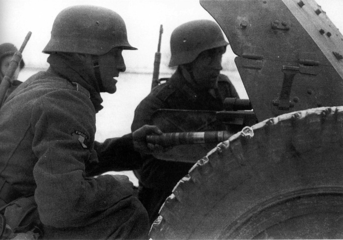  Легион французских добровольцев - 638 пехотный полк вермахта. Битва за Москву, 1941 года. 