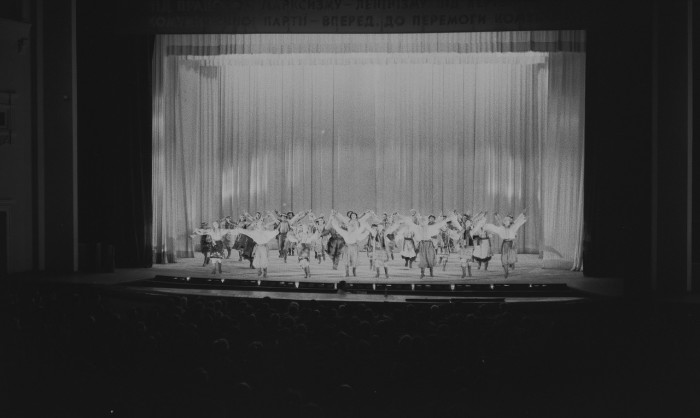 Народный концерт. Москва, 1960-е годы.