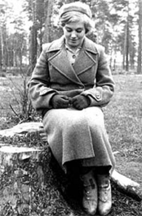 Вера Волошина, 1 октября 1941 года.