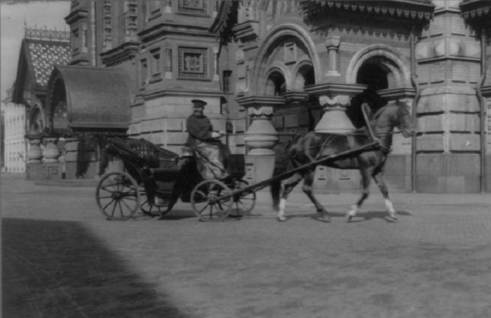 Повозка, Петроград, 1918 год. 