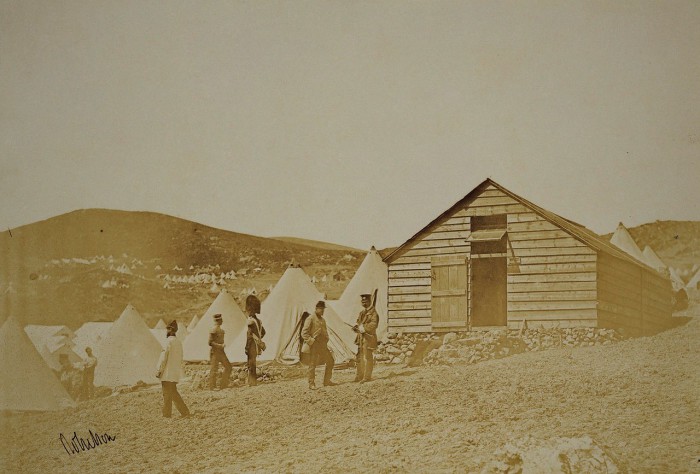 Дом полковника Даниэлля в бухте. Крым, 1855 год.