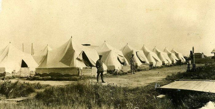 Полевой лагерь 12 авиаотряда. 