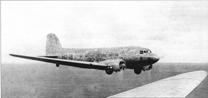 Транспортный самолет в полет по маршруту Чита-Улан-Батор. Халхин-Гол, 1939 год. 