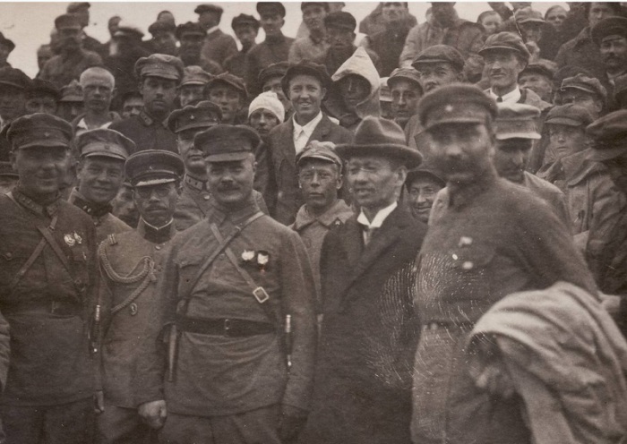 Фрунзе, Ворошилов и Буденный. 1920-е годы. 