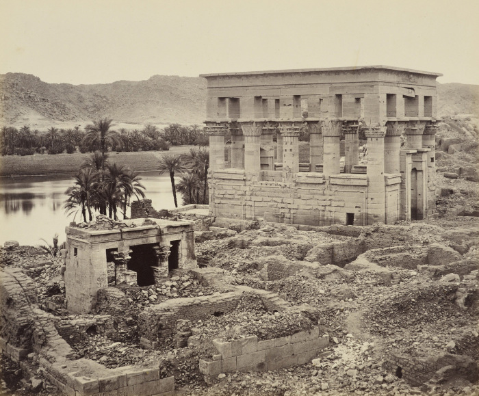 Храм Хатхор. Филе, 13 марта 1863 года. 
