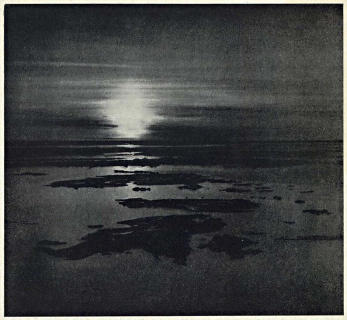 Закат над тихим Карским морем. 1933 год. 